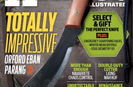 Knives Illustrated December 2019 cover