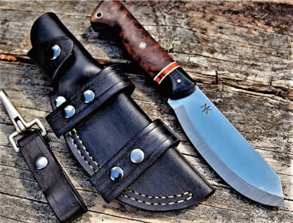 custom knife and sheath