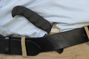 Wenger Blades Vardr in a belt