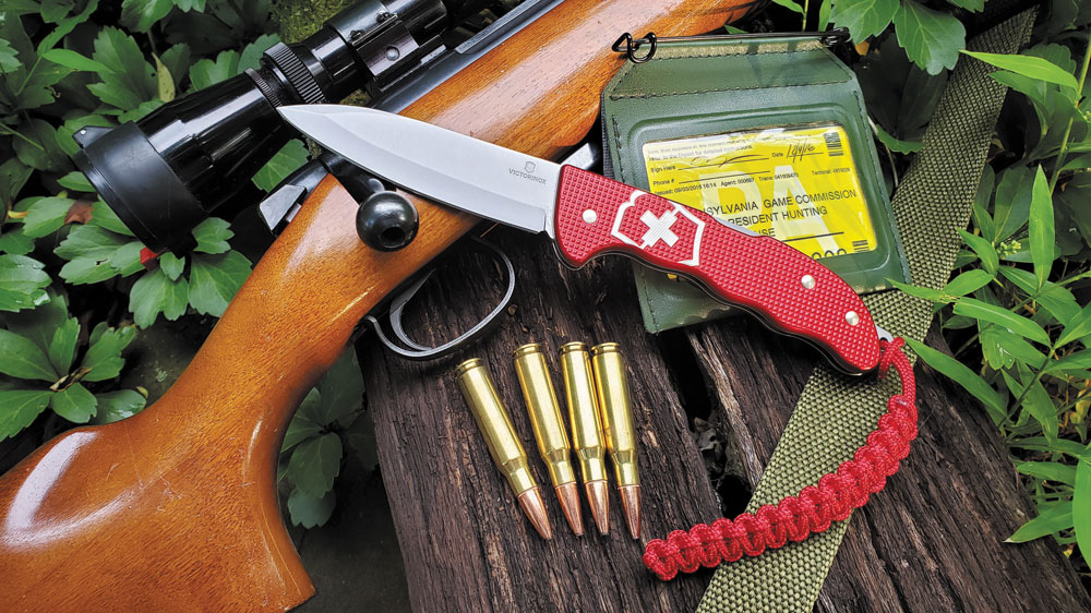 Victorinox Hunter Pro and gun