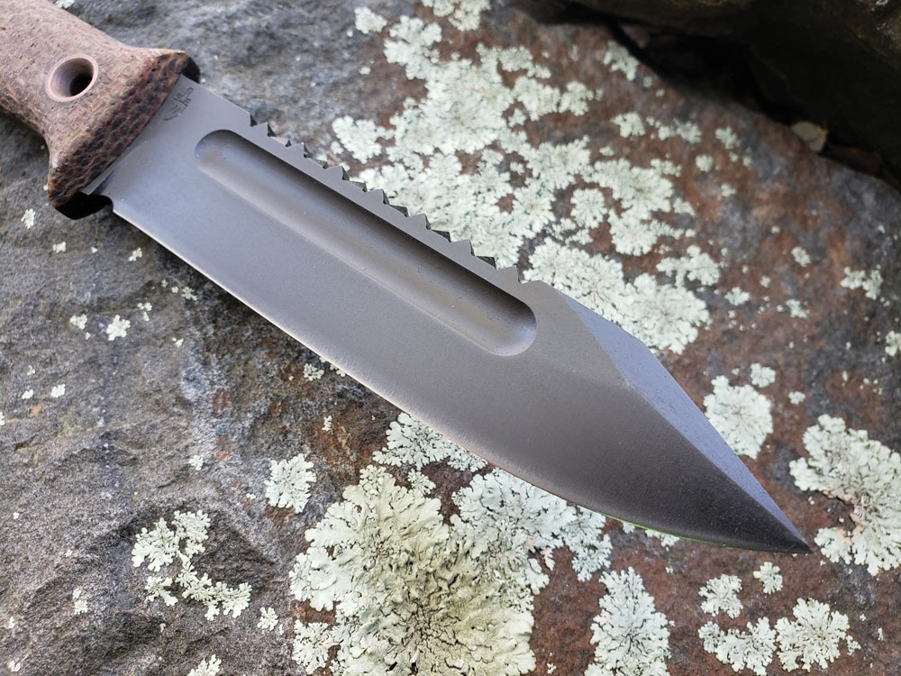 The Wenger Pilot Knife features a mid-sized blade 5.25 inches long and 5/32 inch thick.