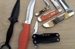 assorted knife types