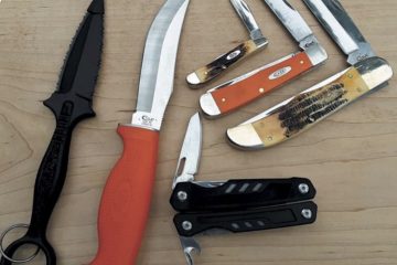 assorted knife types