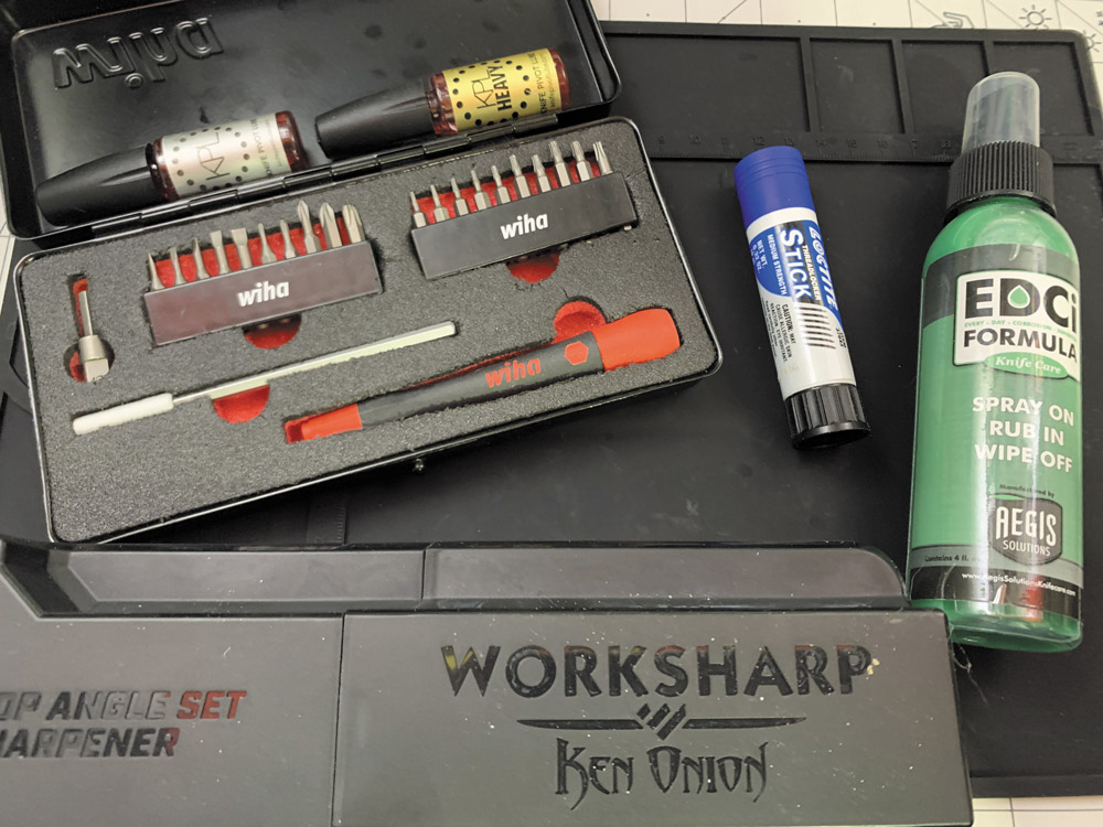 Here's my Knife maintenance toolkit! : r/knives