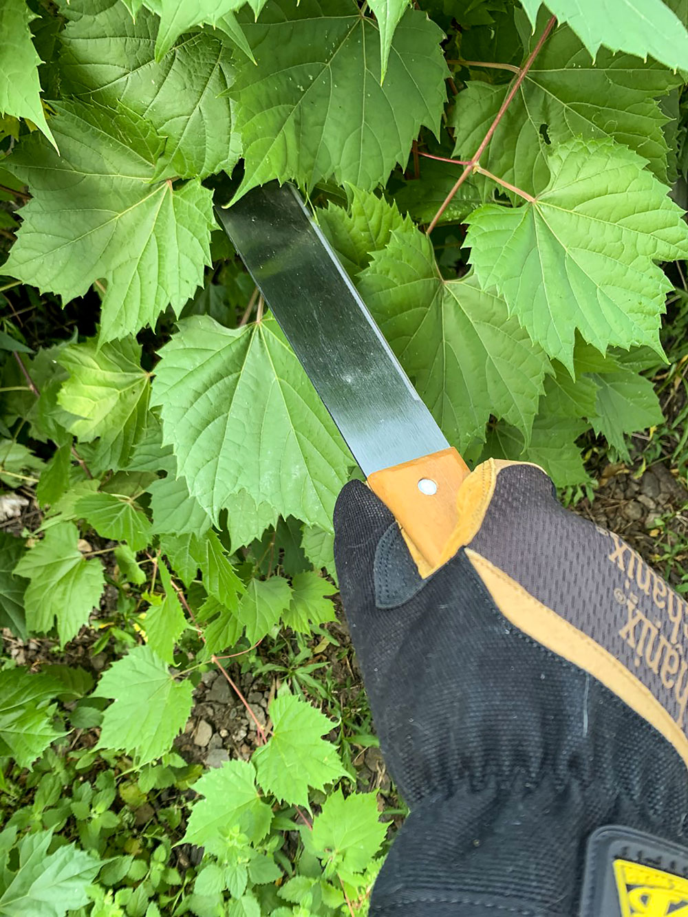 thumbnail image 2 of Tramontina 23" Carbon Steel Bush Machete – 18" Blade, Made In Brazil, 26616018 2 of 4