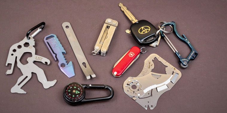 Outdoor EDC Survival Mini Pocket Multi Tool Key Ring Pendant Keychain Wrench SY 