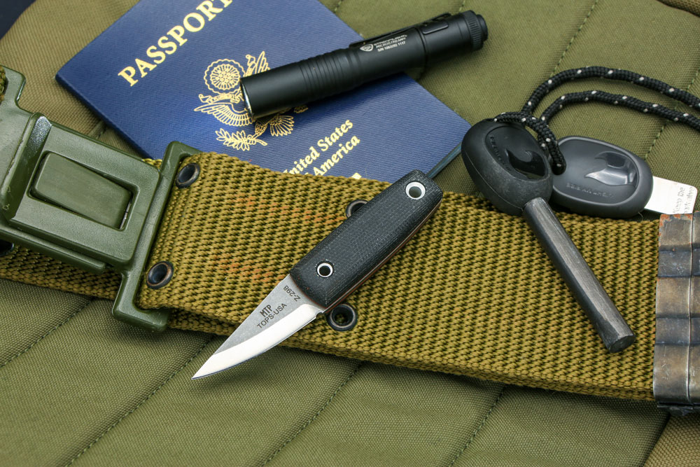 Showdown: 2 Pocket Sized TOPS Fixed Blades - Knives Illustrated