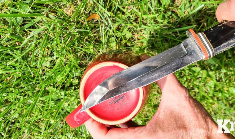 How to Sharpen a Knife in the Field