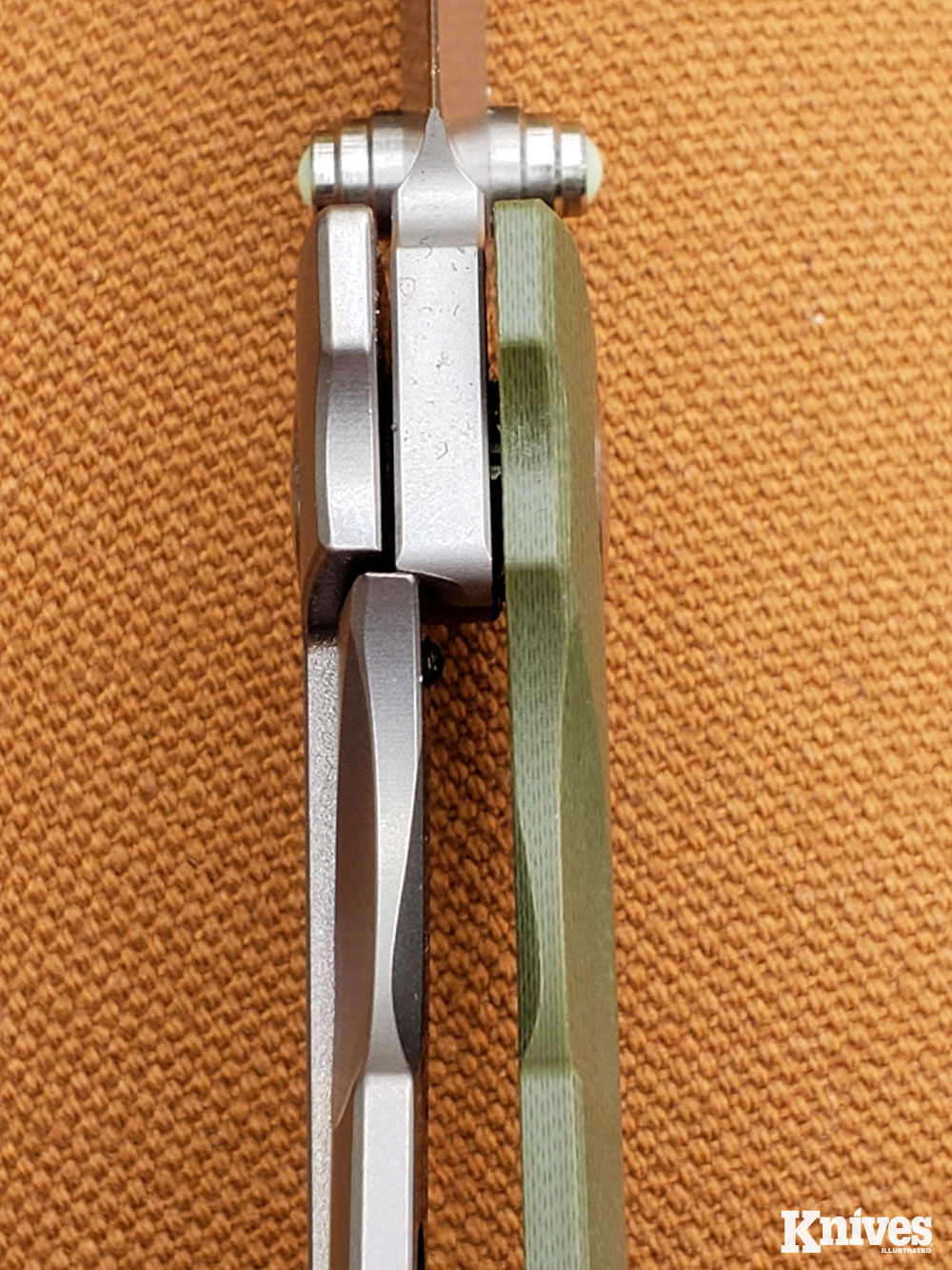 The titanium frame lock