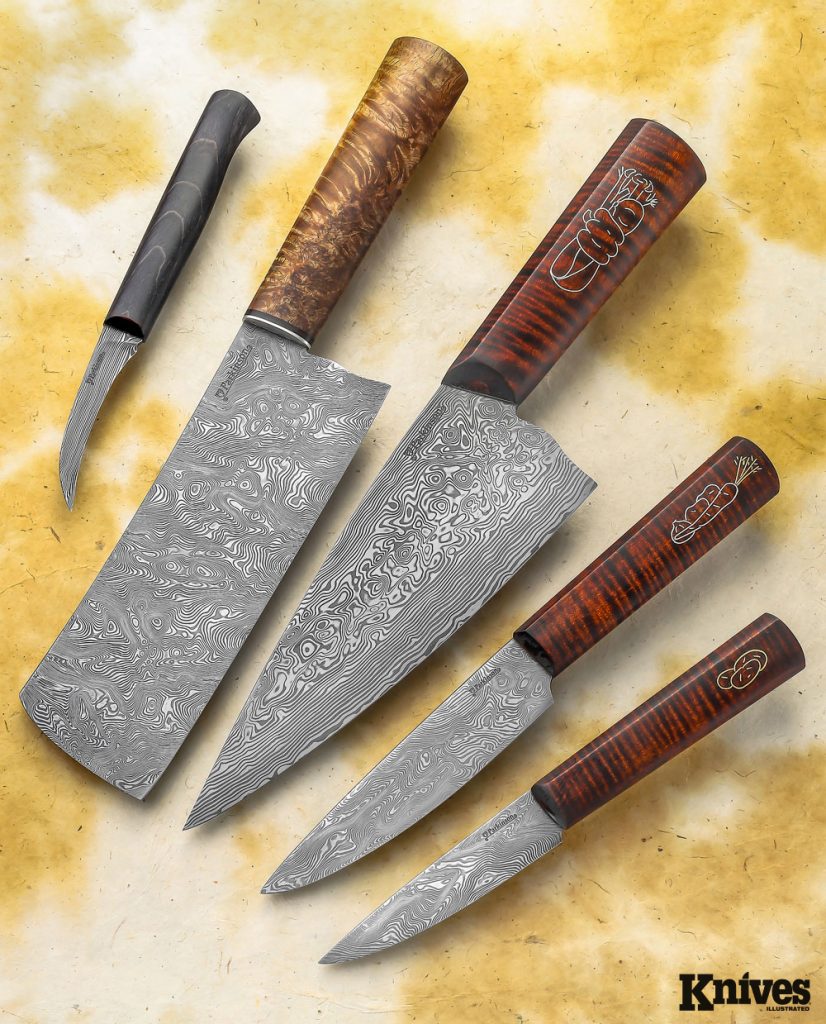5 Custom Kitchen Knives Knives Illustrated