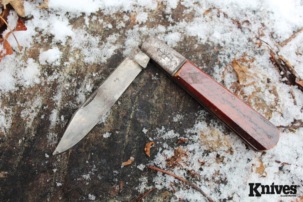 Russell Barlow folding knife.