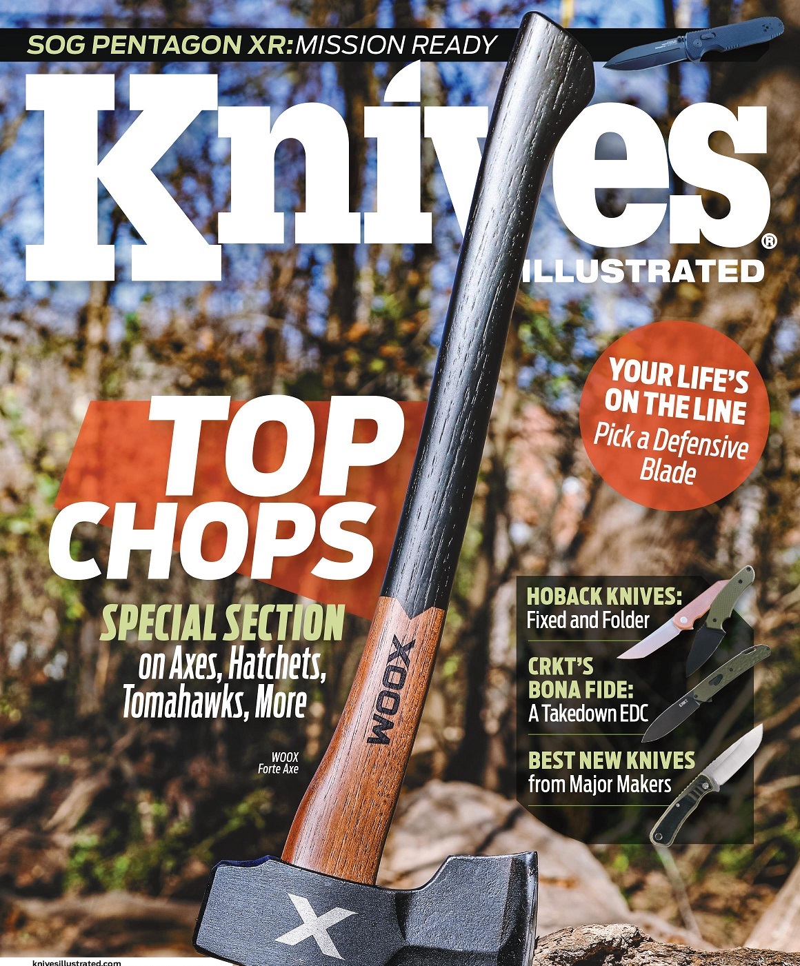 Knives Illustrated Magazine Cover May/June 2021