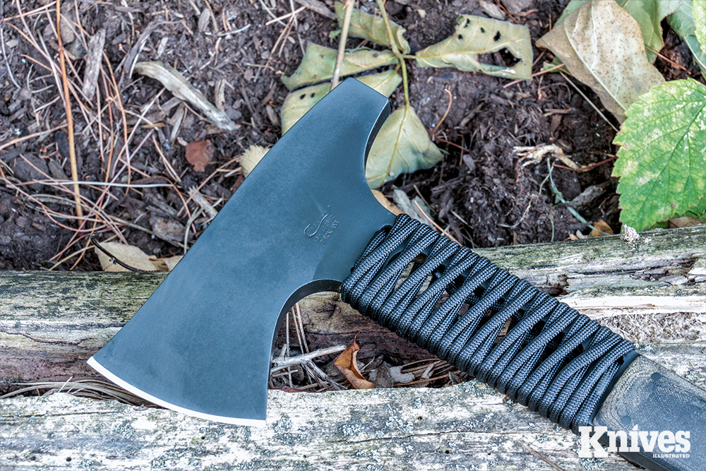 The author’s current favorite is the Case Winkler Pack Axe, a top-quality tool that balances size and performance.