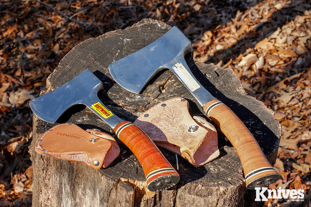 : Old reliables. For price and performance, it’s hard to beat the Estwing Sportsman’s Axe, available in two sizes. These will take a lifetime of hard use.