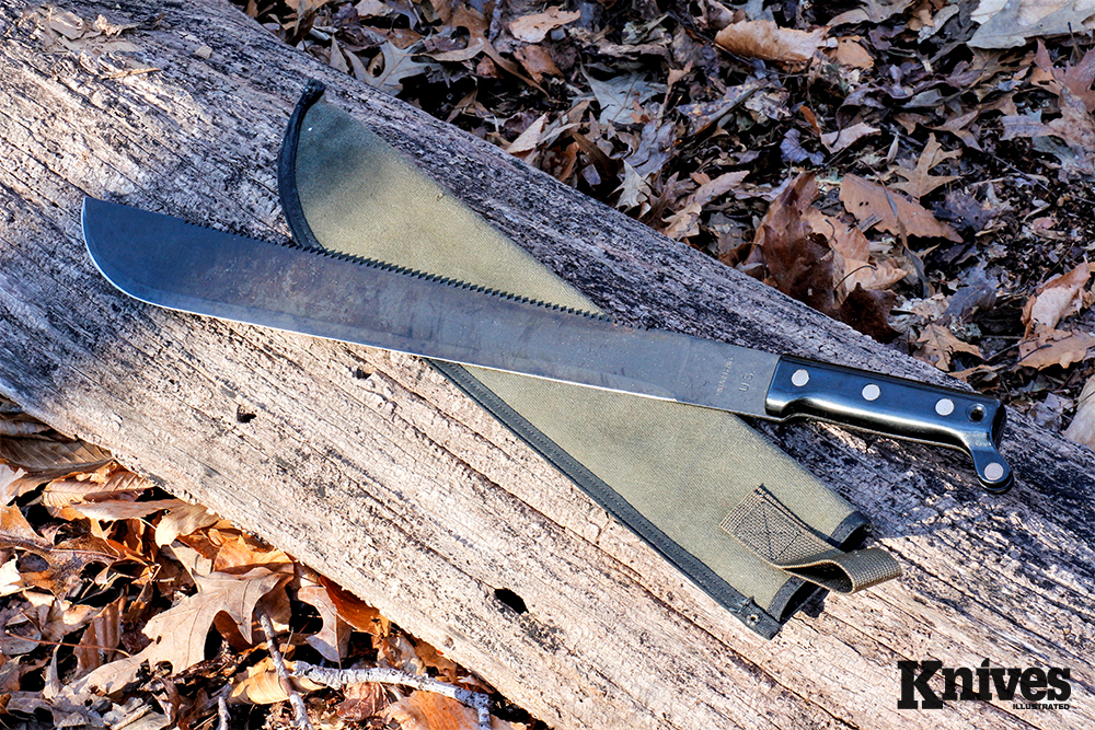 This Ontario 1-18 Military Machete is a model Ontario has been making for more than 60 years. It’s still a top choice.