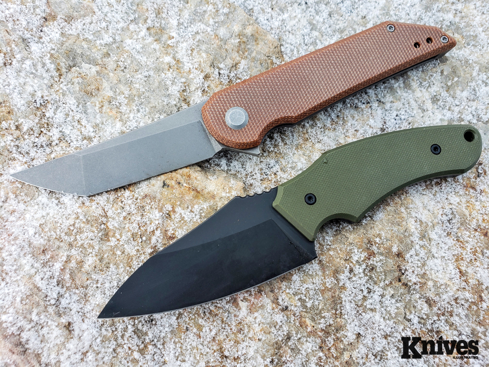 The Radford (above) and the Shepherd (below) from Jake Hoback Knives.