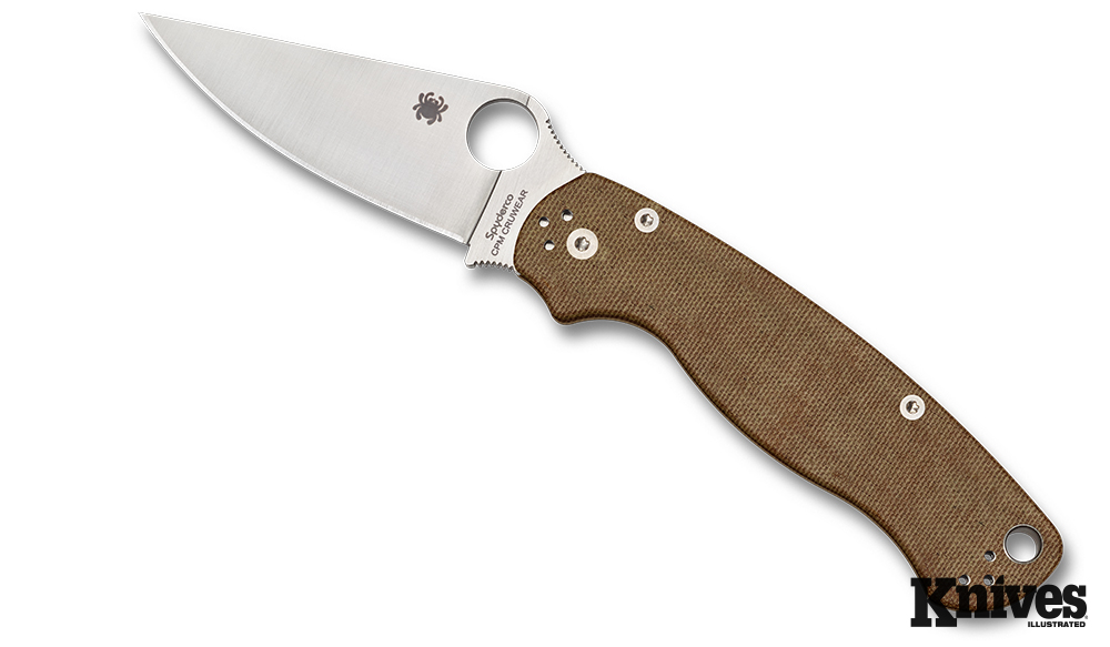 The latest limited sprint run version of the Spyderco Para Military 2