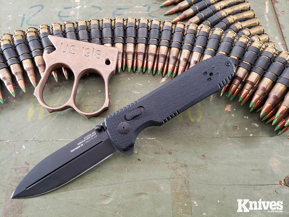 The SOG Pentagon XR is a 21st century evolution of the Pentagon design.