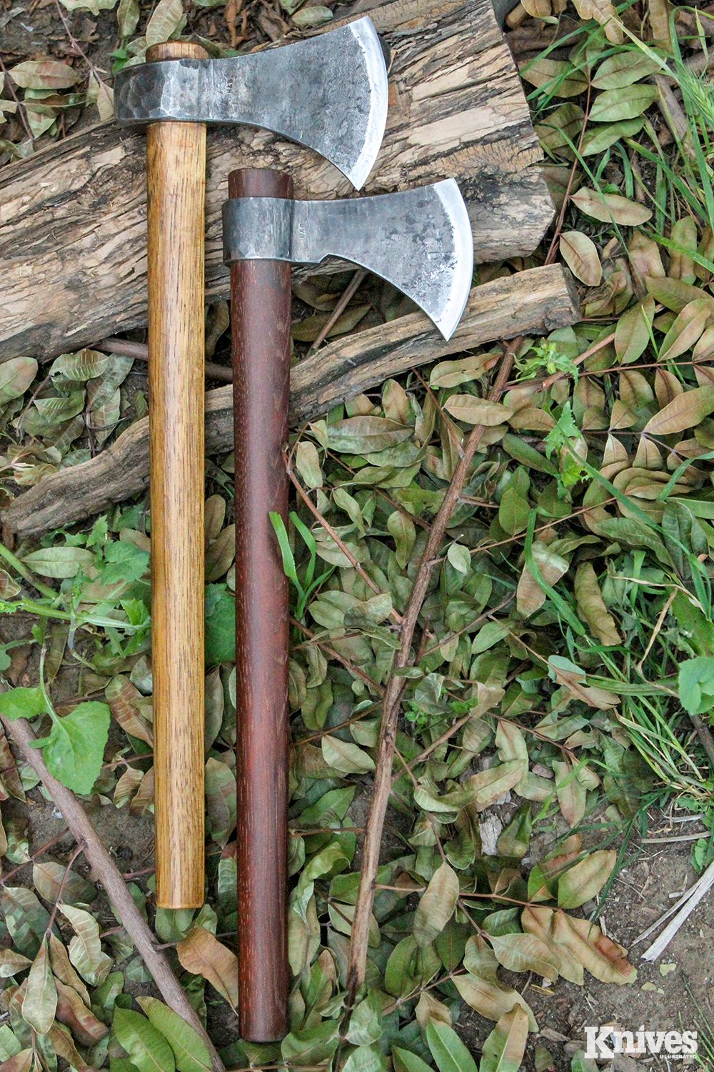 Two tomahawks from H&B Forge