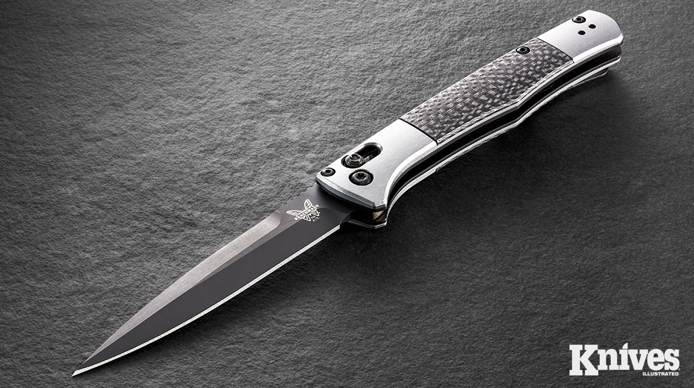 The Auto Fact is a modernized version of the classic Italian stiletto knife.