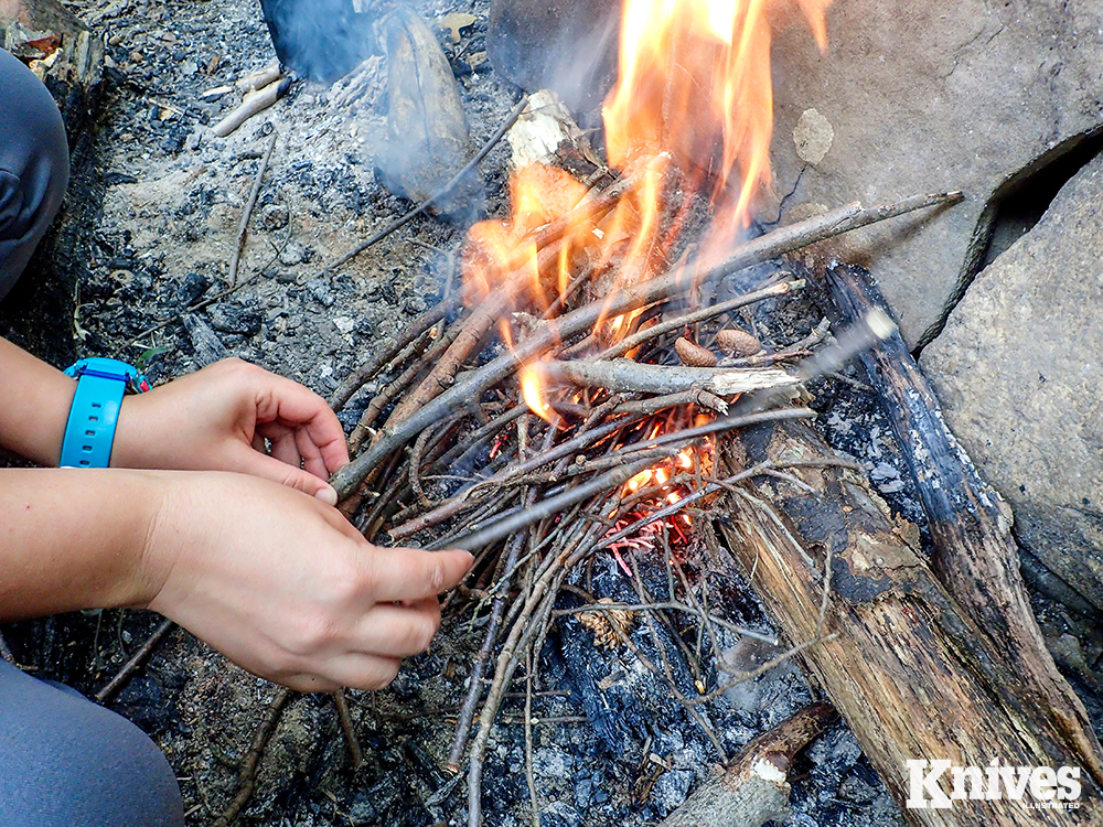 The healthy benefits of a good campfire are irreplaceable. Get everyone involved to contribute to what may be the best part of the trip, rich with storytelling and skills practice.