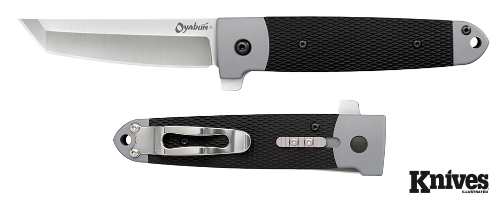 Oyaban is Cold Steel’s folding version of their classic fixed blade Master Tanto.