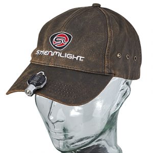the Pocket Mate can be clipped easily to a cap for hands-free operation.
