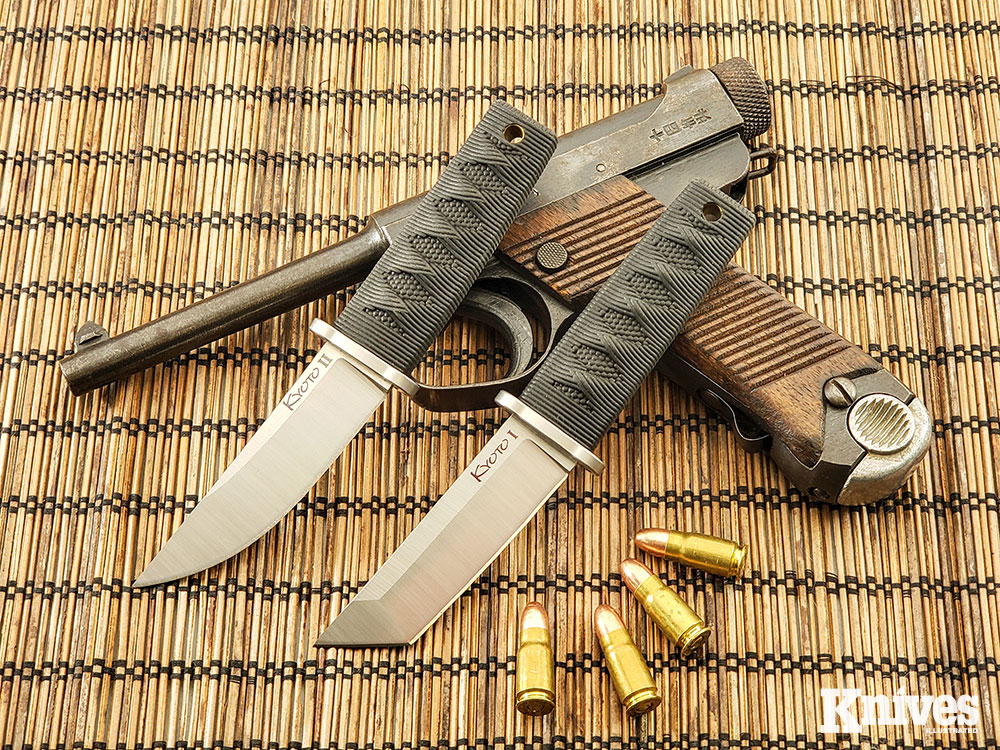 If you prefer an Asian flair to your EDC fixed blade, Cold Steel’s Kyoto I and II in the Mini Japanese series are both aesthetically pleasing and extremely functional choices.