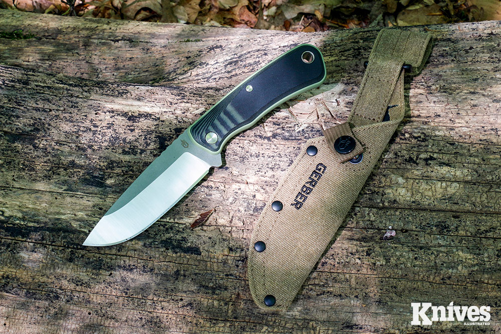 The Downwind Drop Point is sized right to make a great all-around field knife.