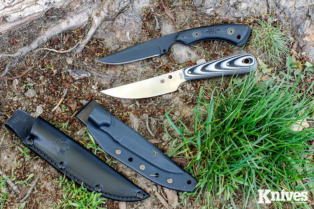 Hunters often prefer fixed blade knives because they’re easier to clean after the messy task of field-dressing game.