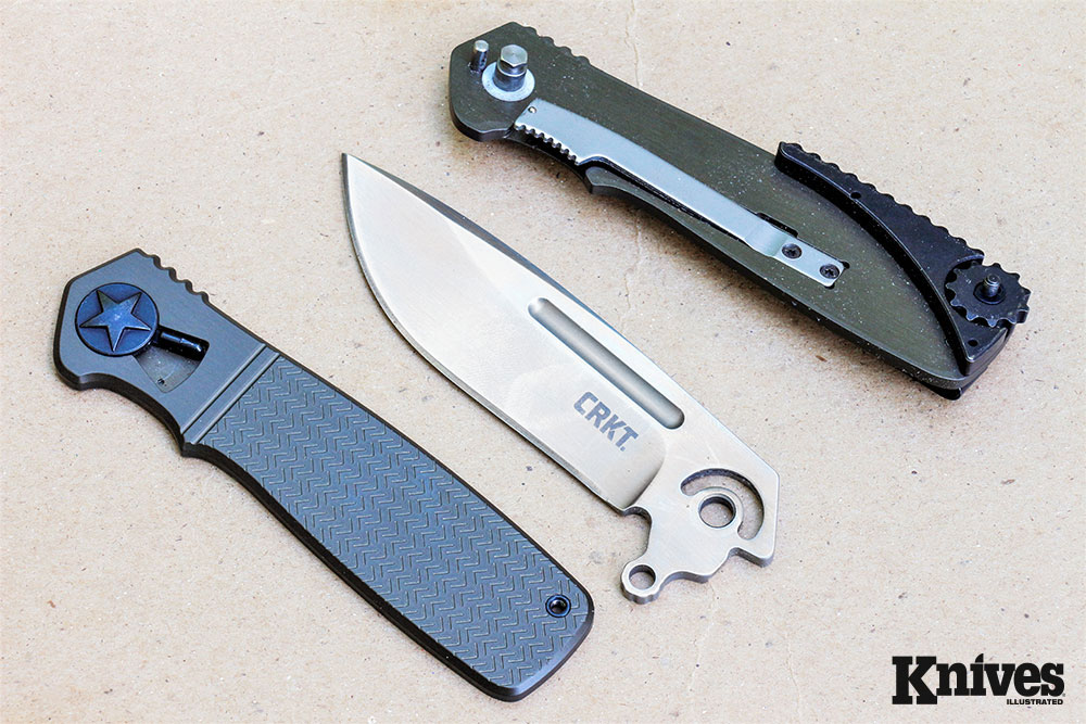 An advantage of the CRKT Homefront as a hunting/field knife is that it can be taken apart without tools for cleaning and maintenance.