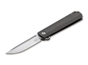 The Cataclyst flpper features a titanium handle and 2.95-inch D2 blade.