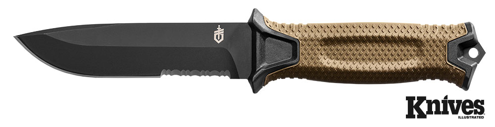 The Strongarm knife by Gerber Gear exemplifies a no-frills knife, but don’t let that deceive you. 