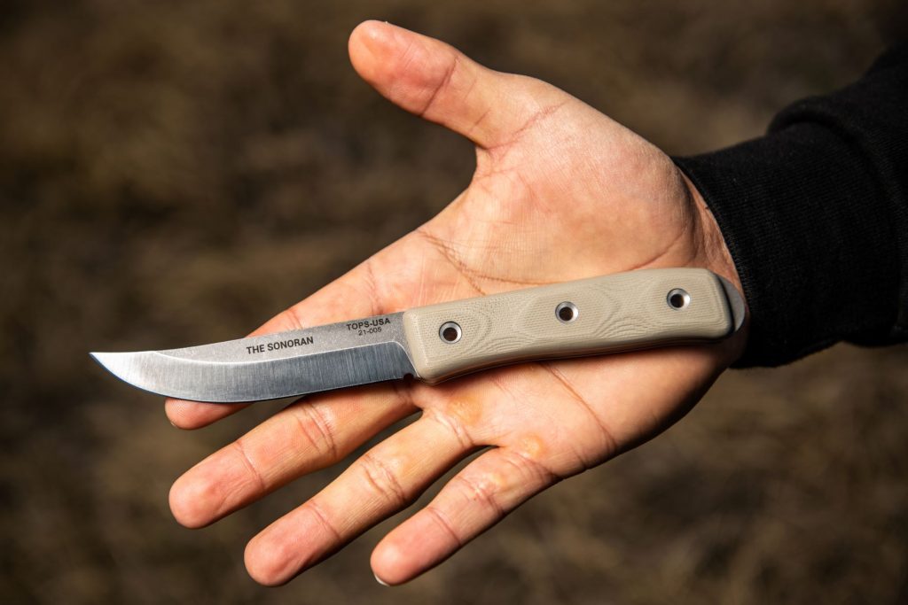 The knife is sized right to carry regularly.