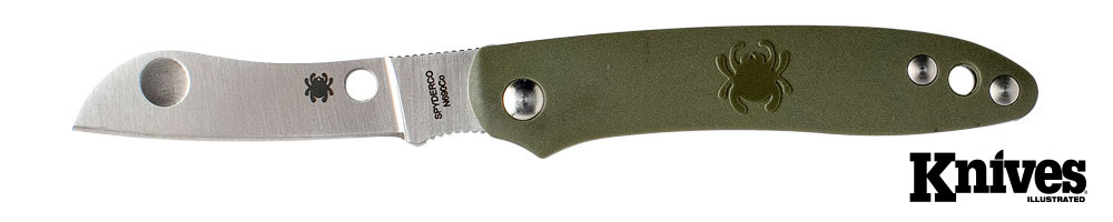 SPYDERCO ROADIE COYOTE, OLIVE