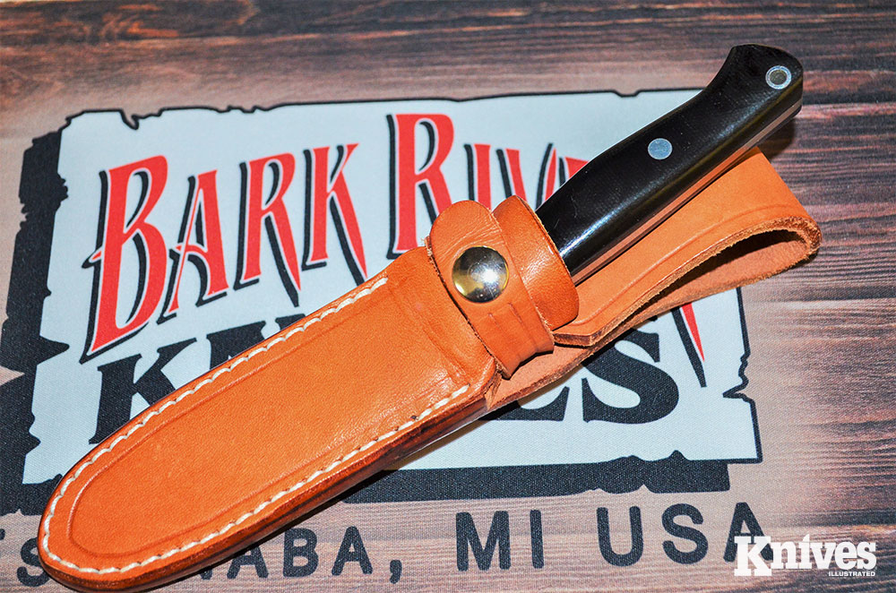 Leather sheath of Fox River EXT-1 from Bark River Knives