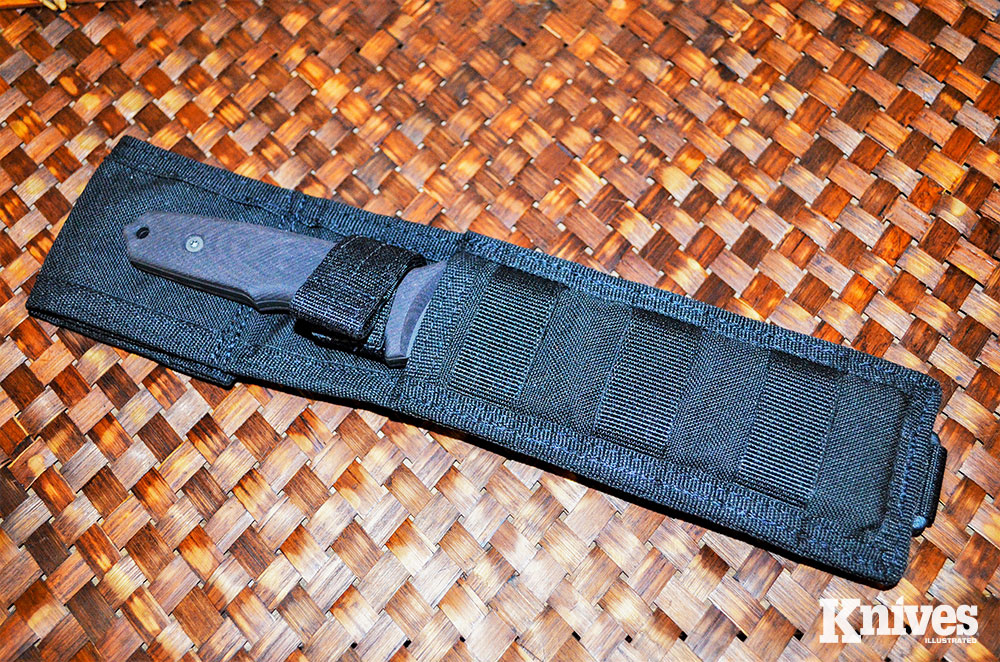 black nylon sheath 