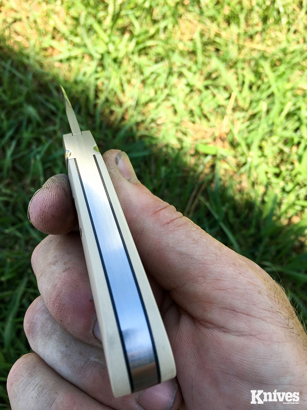Tyler Turner demonstrates top shelf fit and finish on this slip-joint knife.