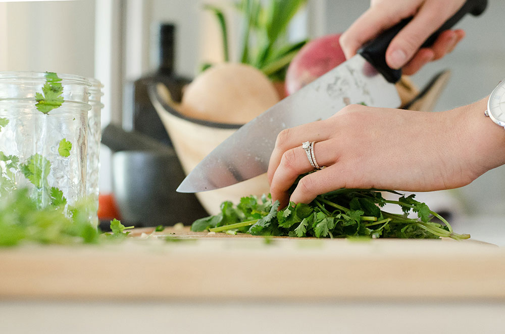 The chef’s knife is the undisputed workhorse of the kitchen. 