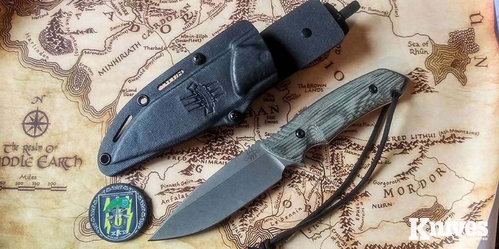 The Attleboro Knife is the signature knife of a company that prides itself on high-quality work.