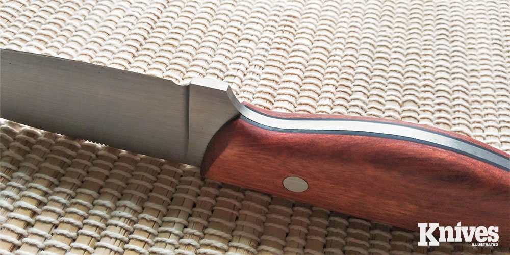 The integral finger guard on both knives could use just a few minutes of sanding or grinding to break the edges a touch.