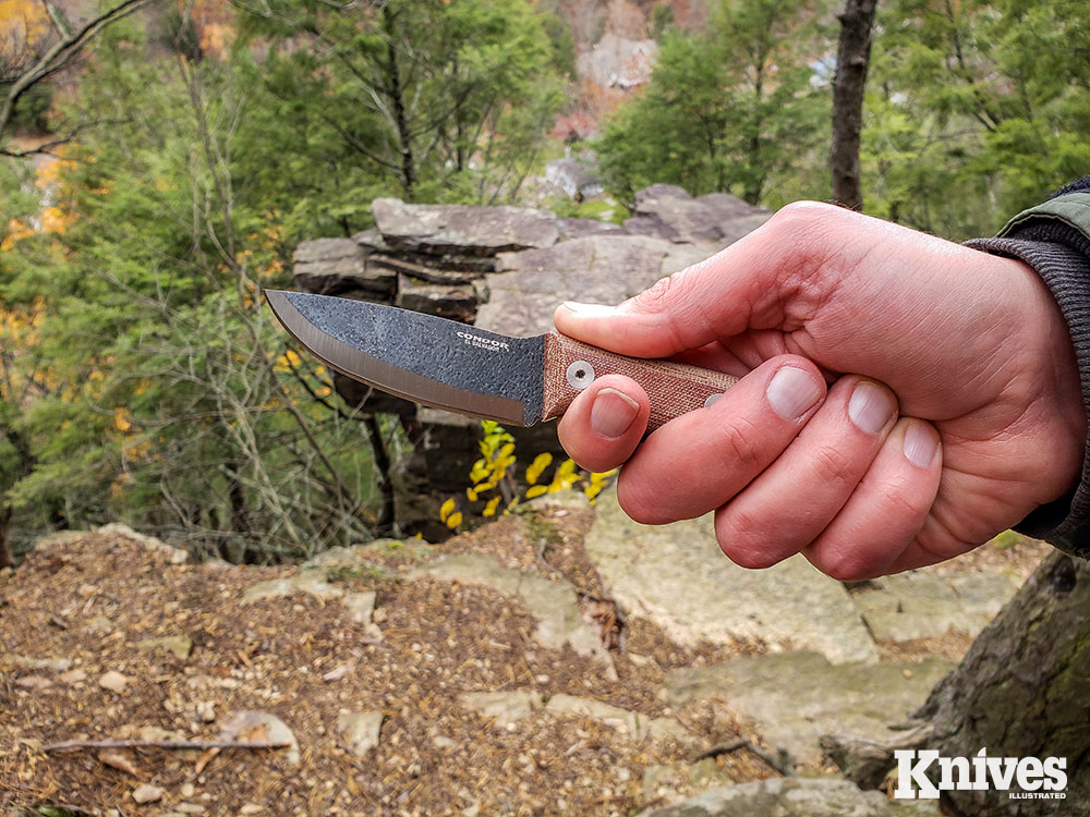 The author found the Carry Knife to be a great jack-of-all-trades tool, especially when paired up with either the axe or machete, depending on terrain.