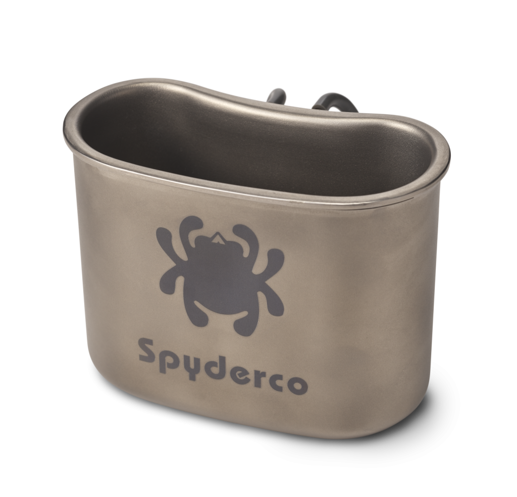 Spyderco titanium cup