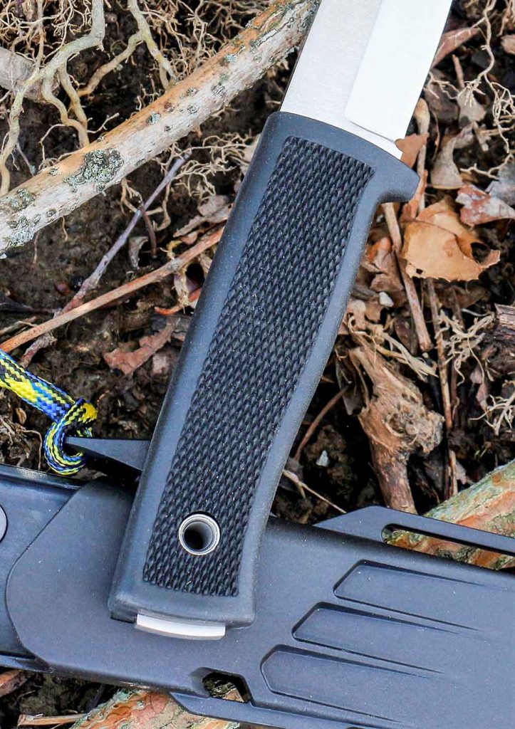 The overmolded Thermorun handle