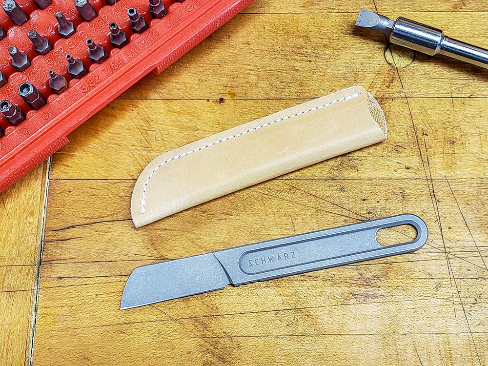 The Scalpel + is a perfect workshop knife