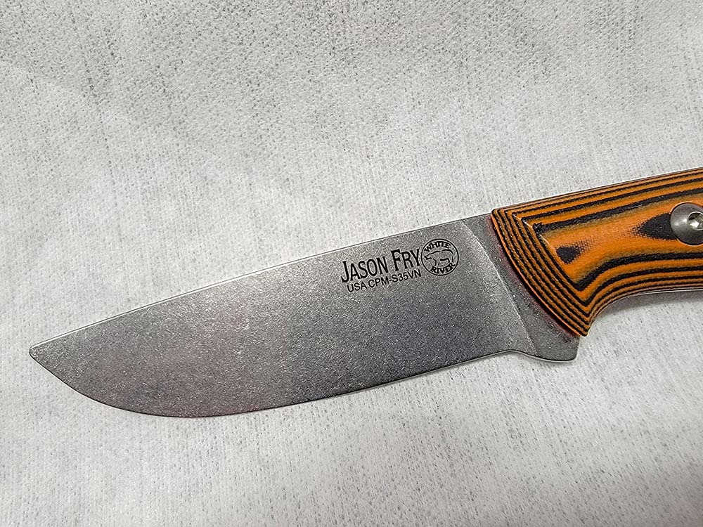 final design featured both the mark of Jason Fry and the mark of White River