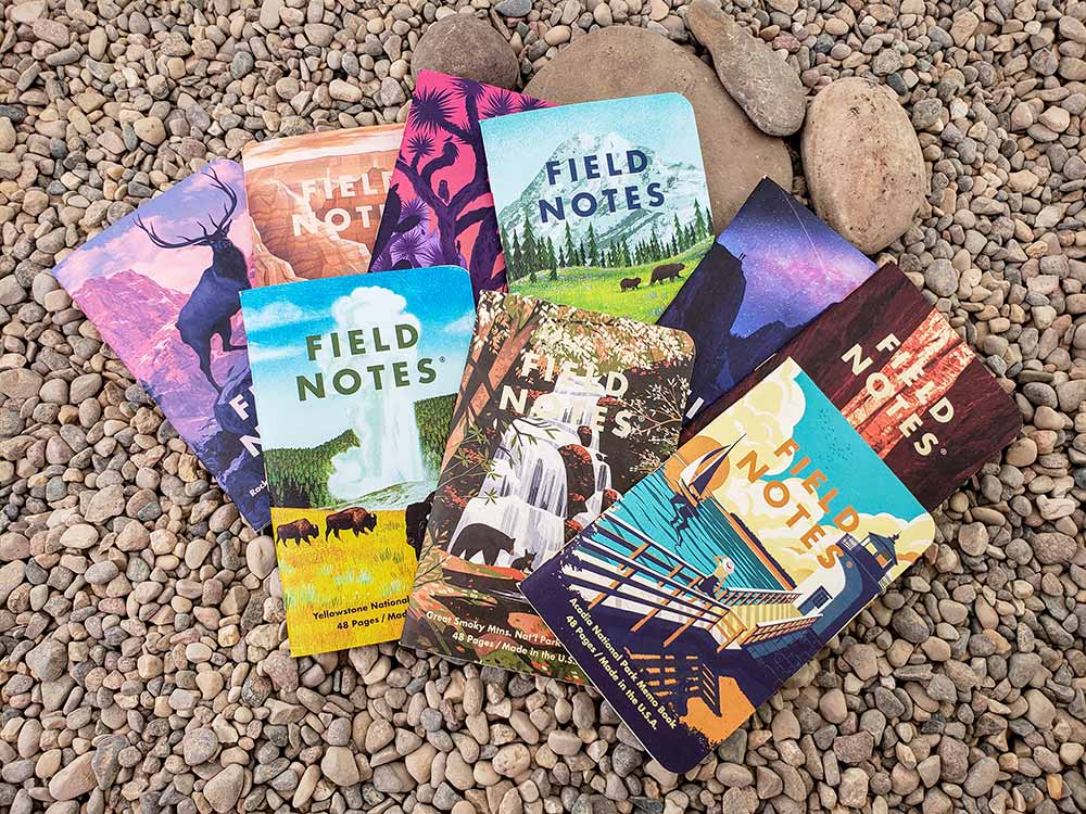 Field Notes National Parks Series