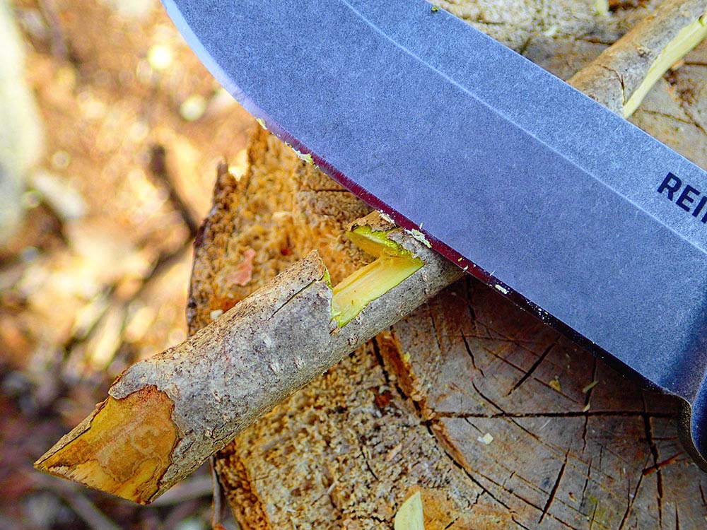 A dovetail notch