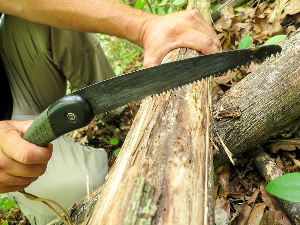 The Bahco 7-inch folding saw