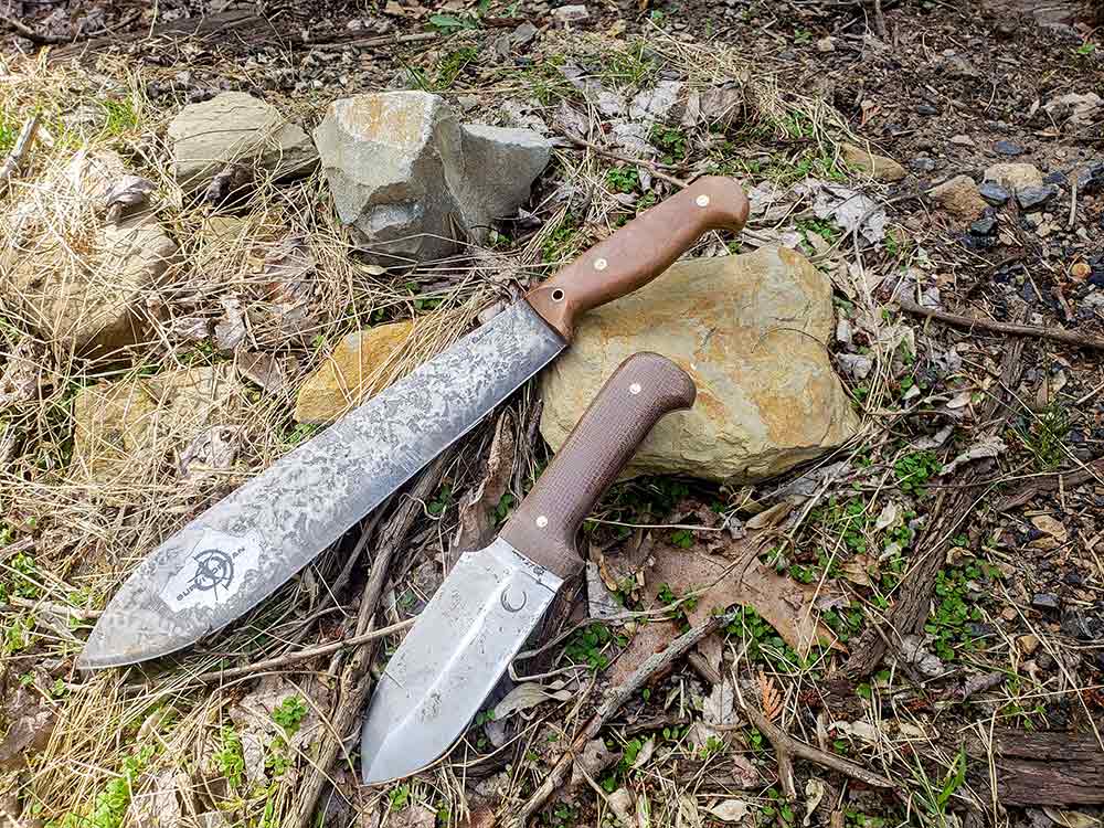 Les Stroud designed both the Foraging Tool and the Survivorman Machete